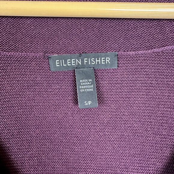 Eileen Fisher Lightweight Tencel Silk V-Neck Sweater - Picture 3 of 5